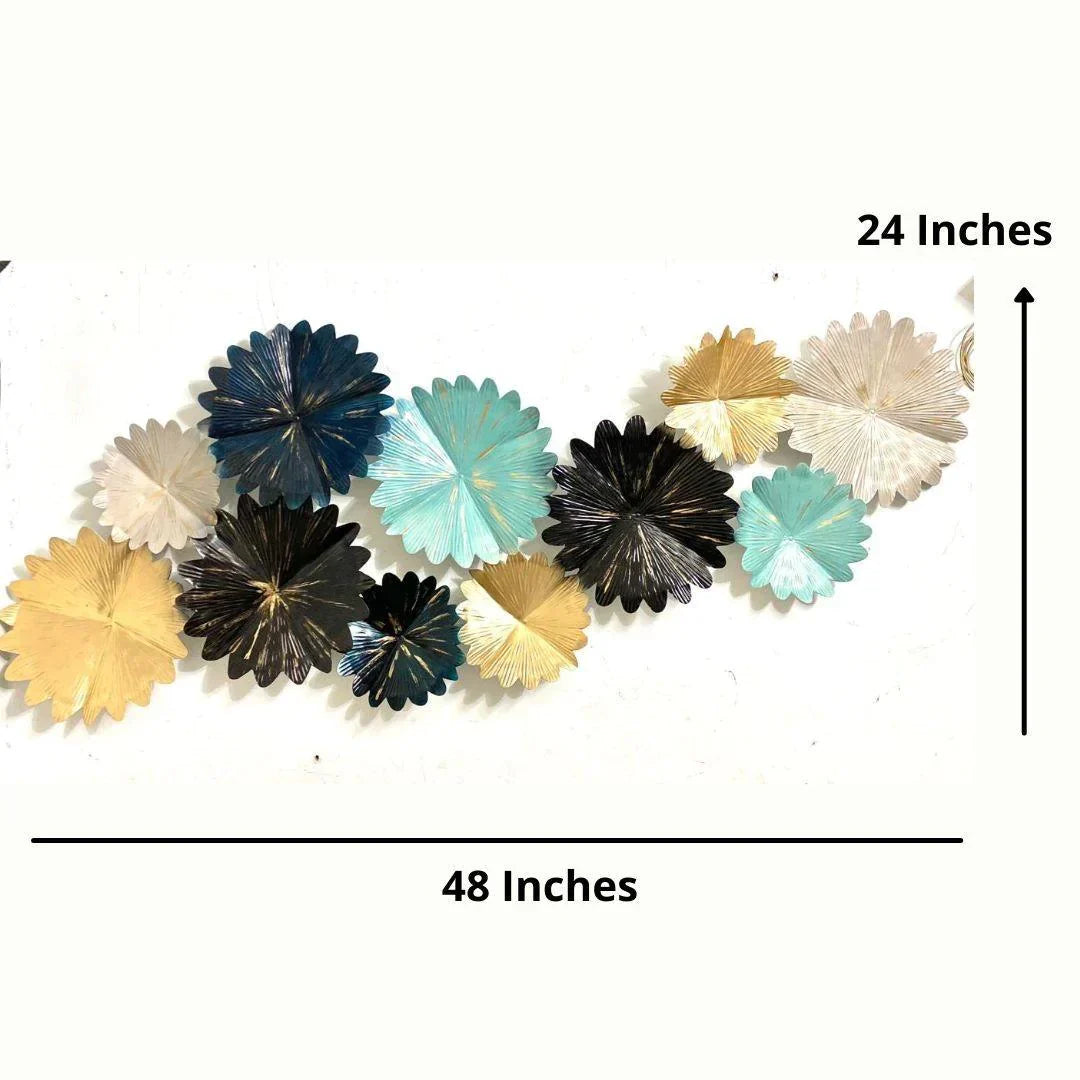 Nestique Abstract Metal Wall Art (Starting 48 x 24 Inches)