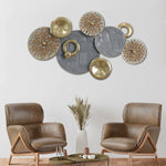 Nestique Tropical Symphony Metal Wall Art Panel for home decor