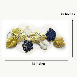 Nestique Iron wall decorative for home (48 x 22 Inches)