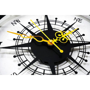 The Traveler Designer Wall Clock