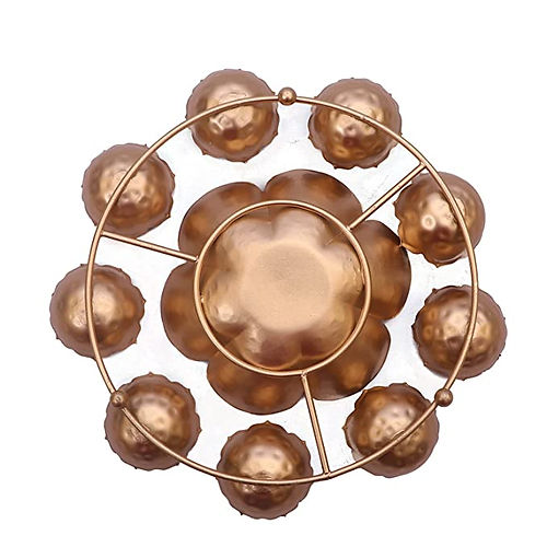 Nestique Metal Bowl Shaped Urli for Diwali Home Décor//Gifting//Showpiece