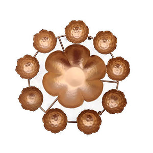 Nestique Metal Bowl Shaped Urli for Diwali Home Décor//Gifting//Showpiece