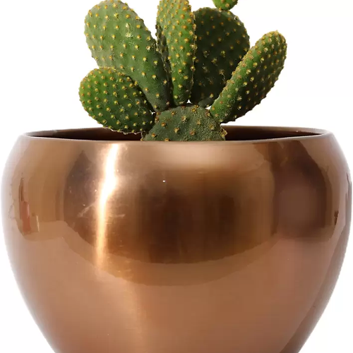 Nestique Pot Copper (4.7 inches) Multipurpose Table Pot/Desktop Flower Planter